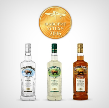 Żubrówka named the best foreign vodka