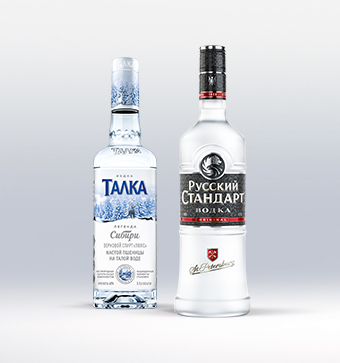 Roust vodkas rise in top 100 spirits brands