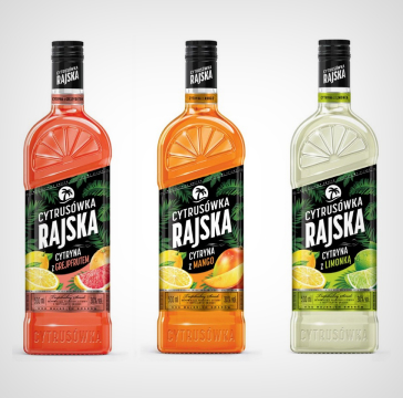 New Rajska Cytrusówka Flavoured Vodka