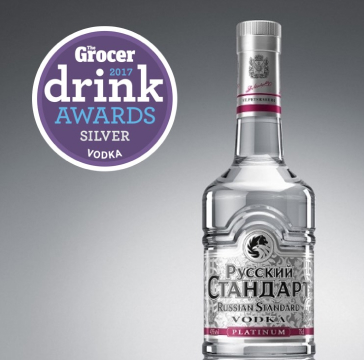 Russian Standard vodka celebrates Drink Awards victory
