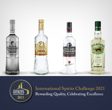 Roust brands scoop more medals at international spirits challenge