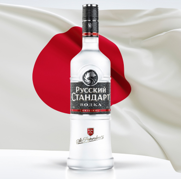 Roust launches Russian Standard vodka in Japan